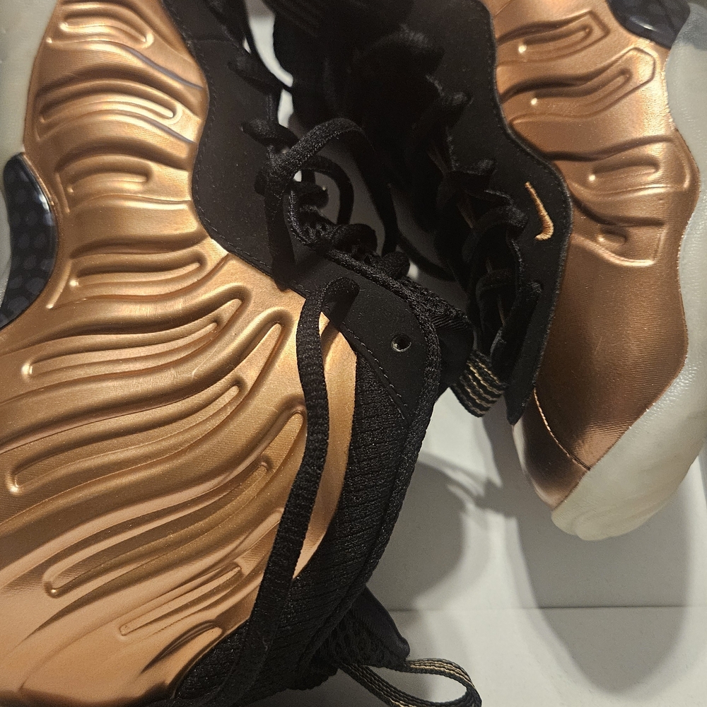 Nike Foamposite Black and Metallic